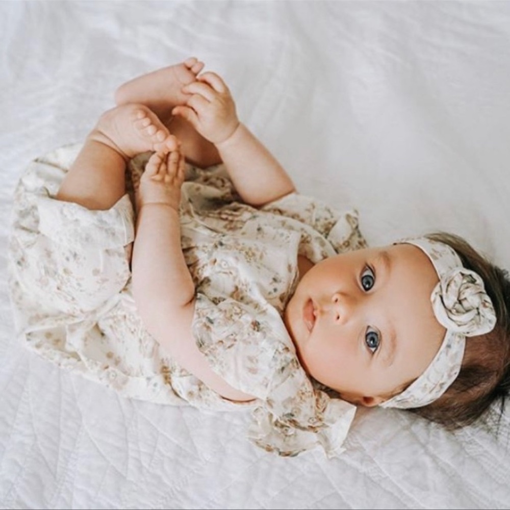 Organic Cotton Sadie Onepiece - Esme Floral
